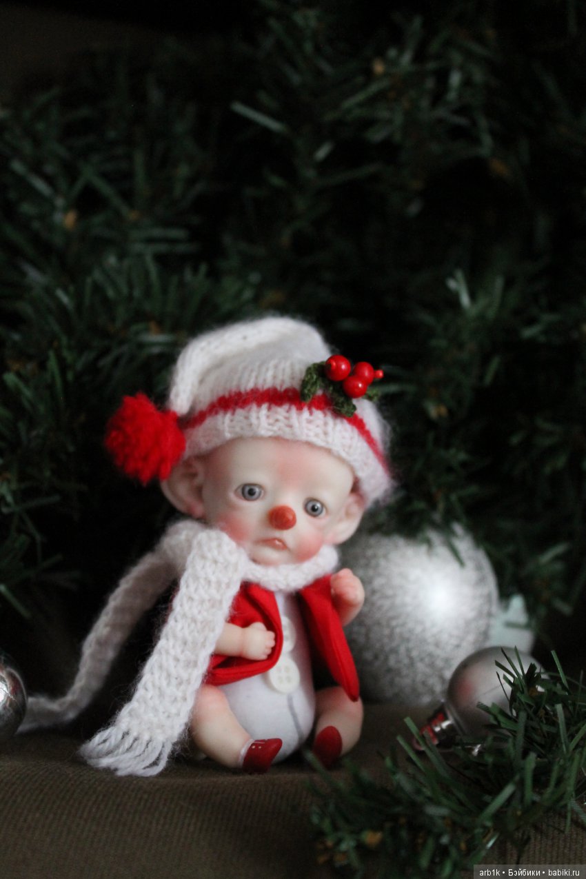 Снеговички. Авторские куклы Катрушовой Татьяны (фото 8)