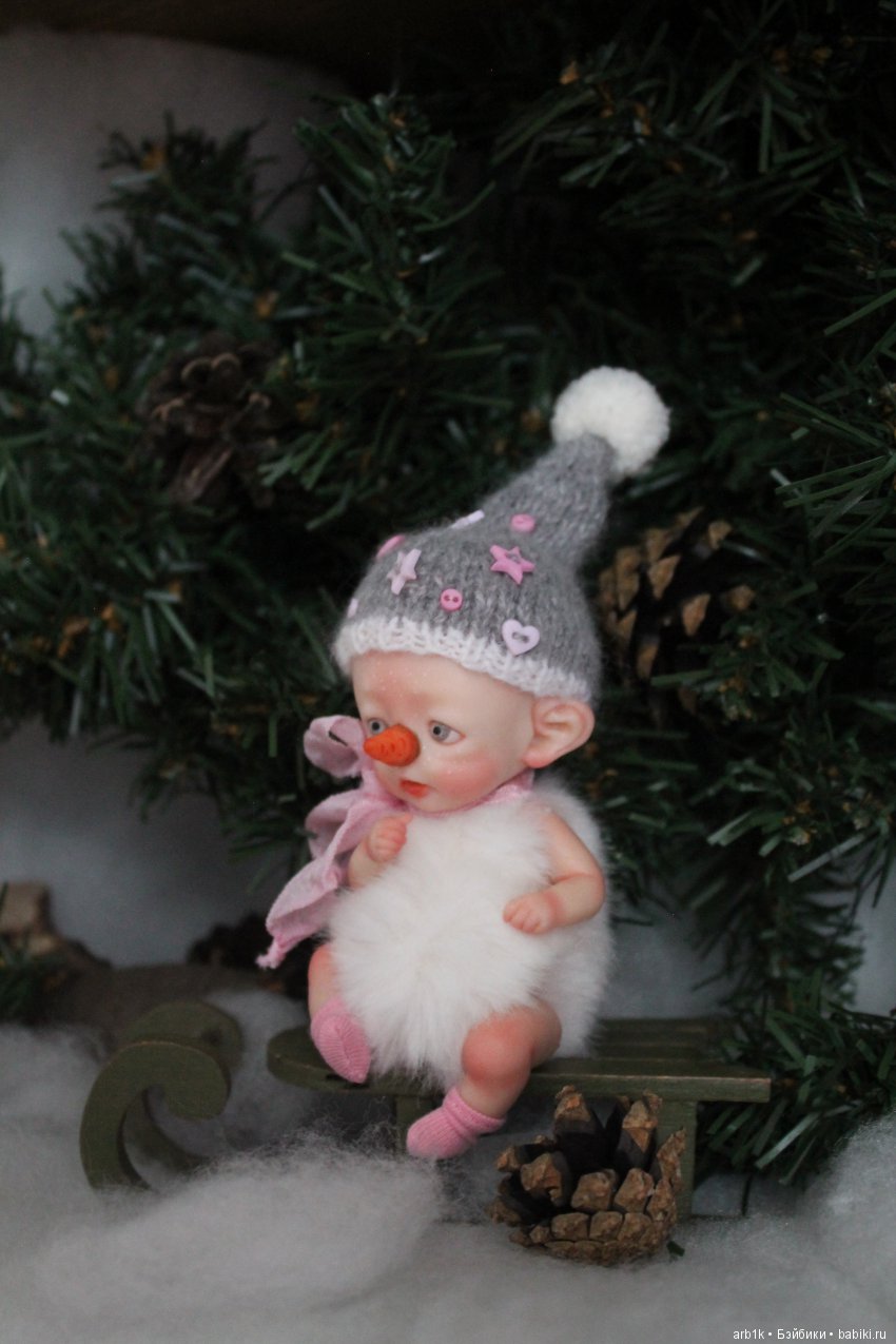 Новогодние малыши.Авторские куклы Катрушовой Татьяны