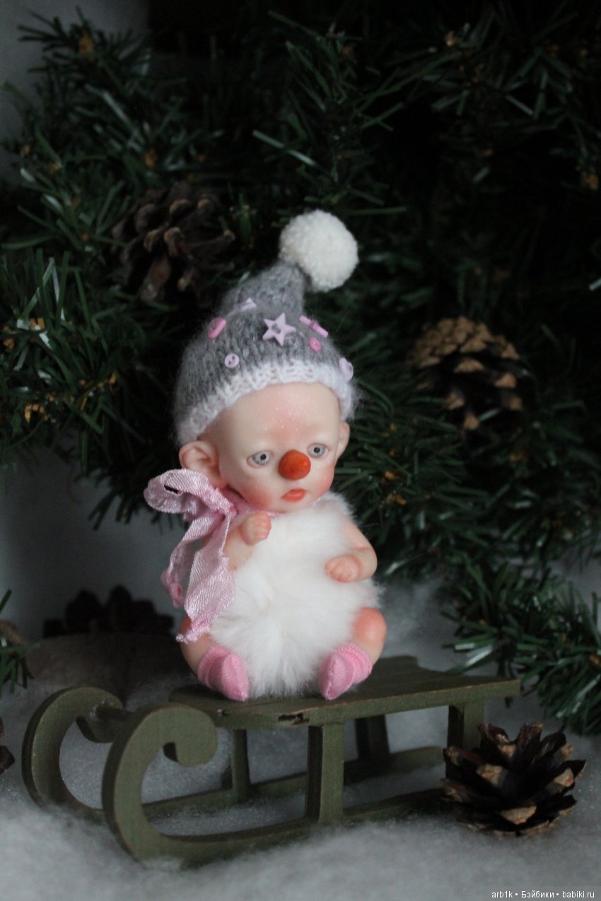 Новогодние малыши.Авторские куклы Катрушовой Татьяны