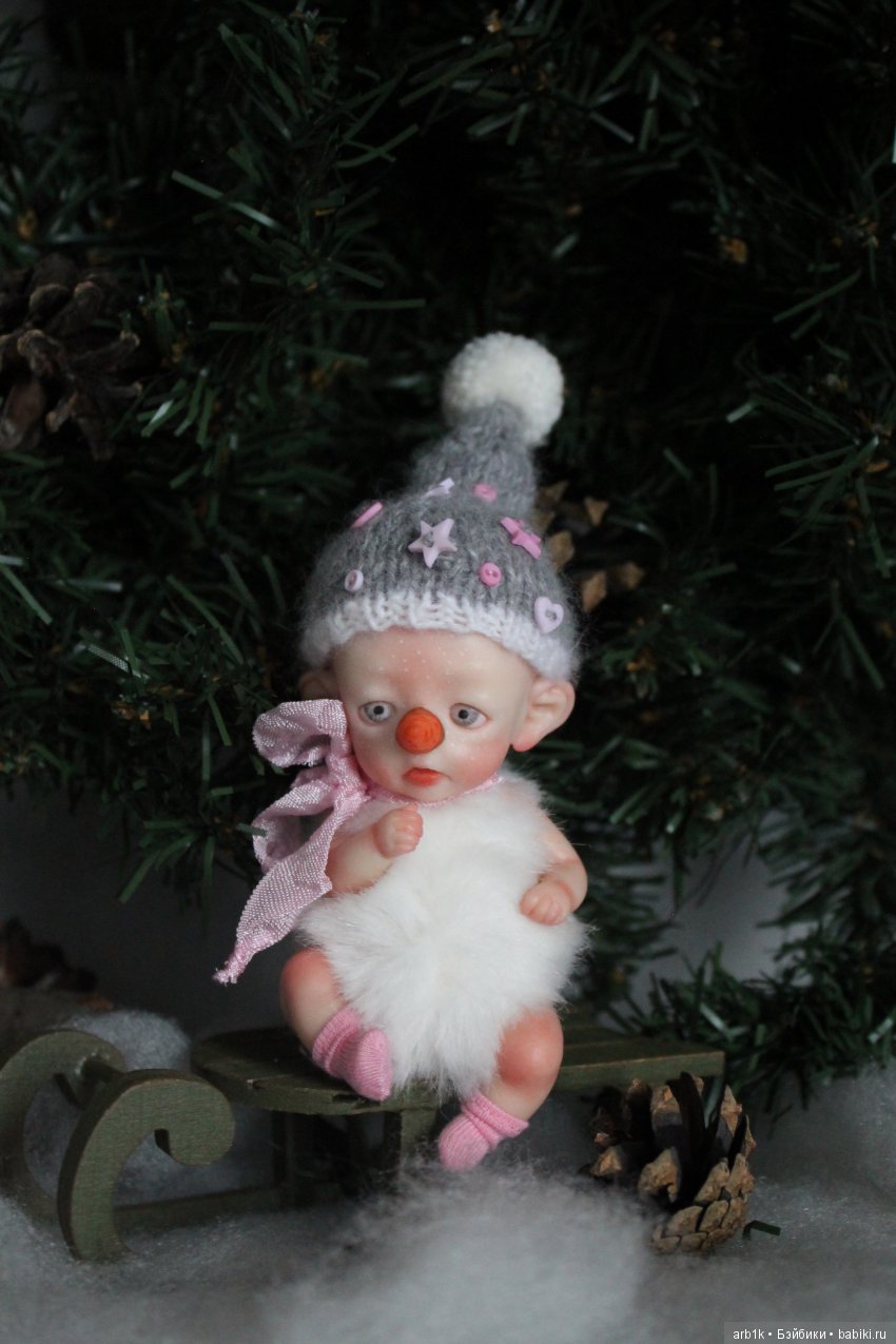 Новогодние малыши.Авторские куклы Катрушовой Татьяны