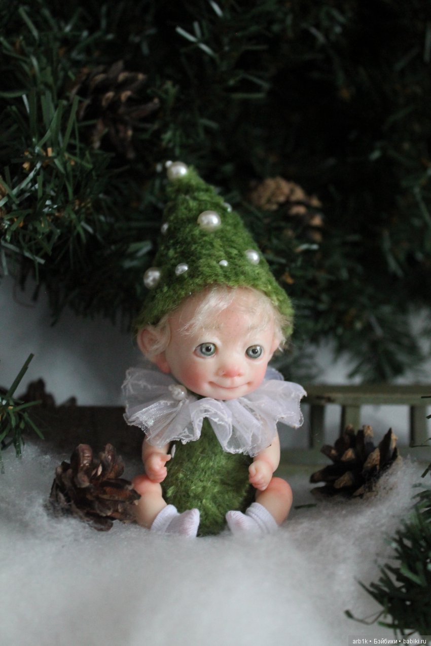 Новогодние малыши.Авторские куклы Катрушовой Татьяны