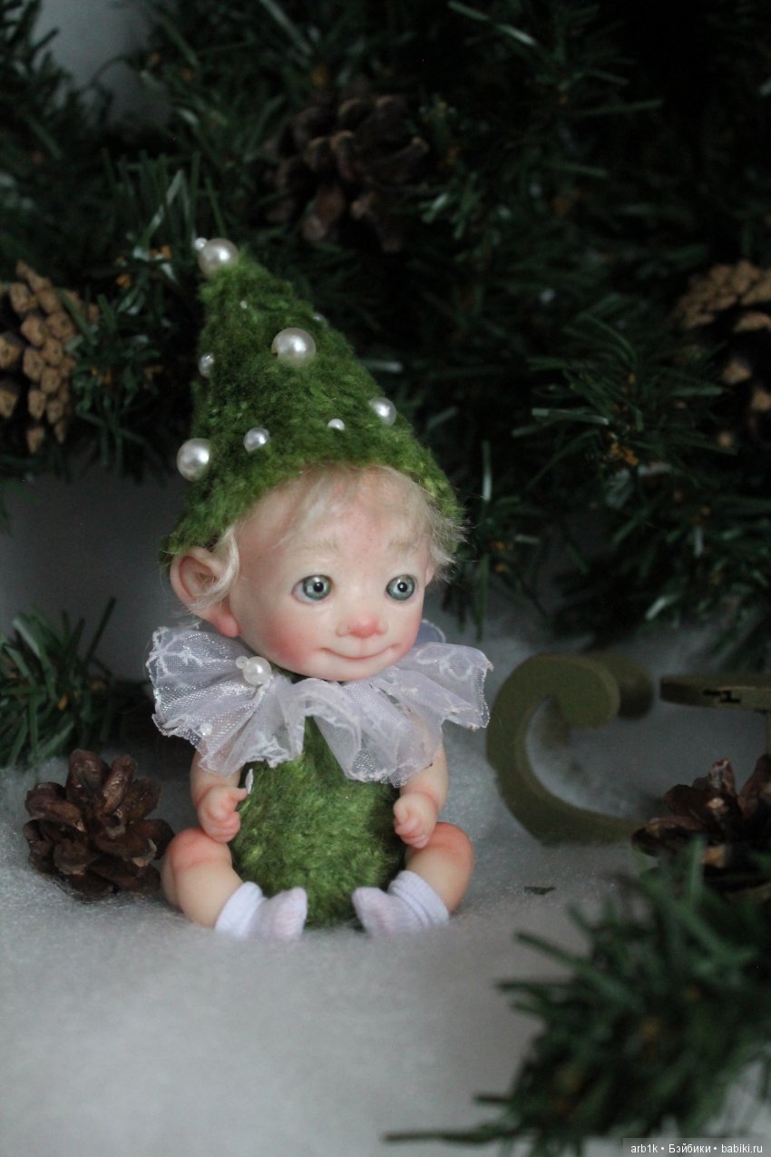 Новогодние малыши.Авторские куклы Катрушовой Татьяны