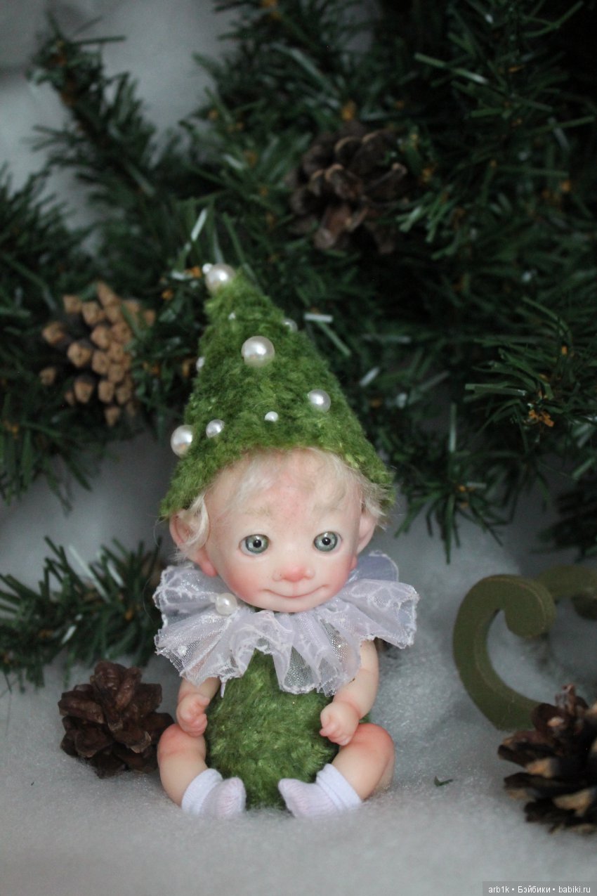 Новогодние малыши.Авторские куклы Катрушовой Татьяны