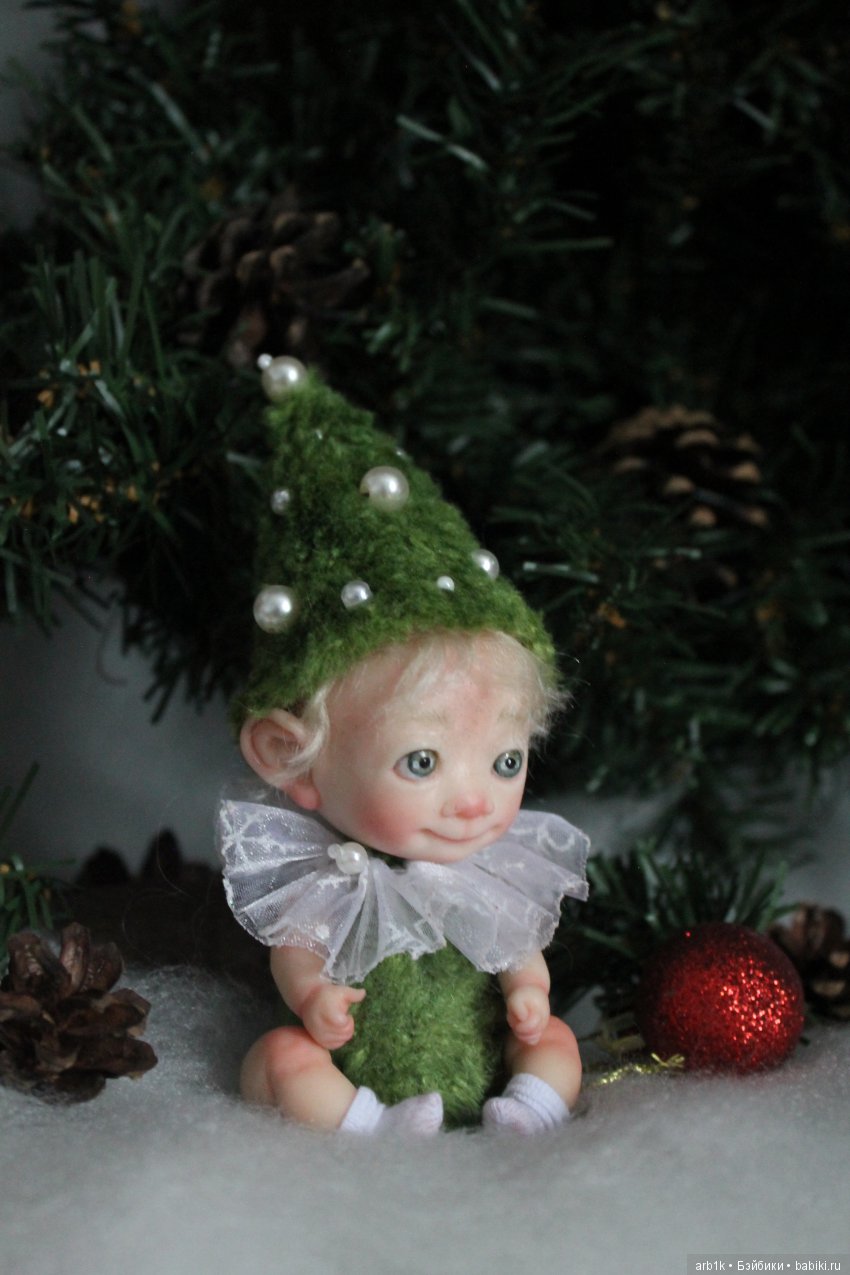 Новогодние малыши.Авторские куклы Катрушовой Татьяны (фото 10)
