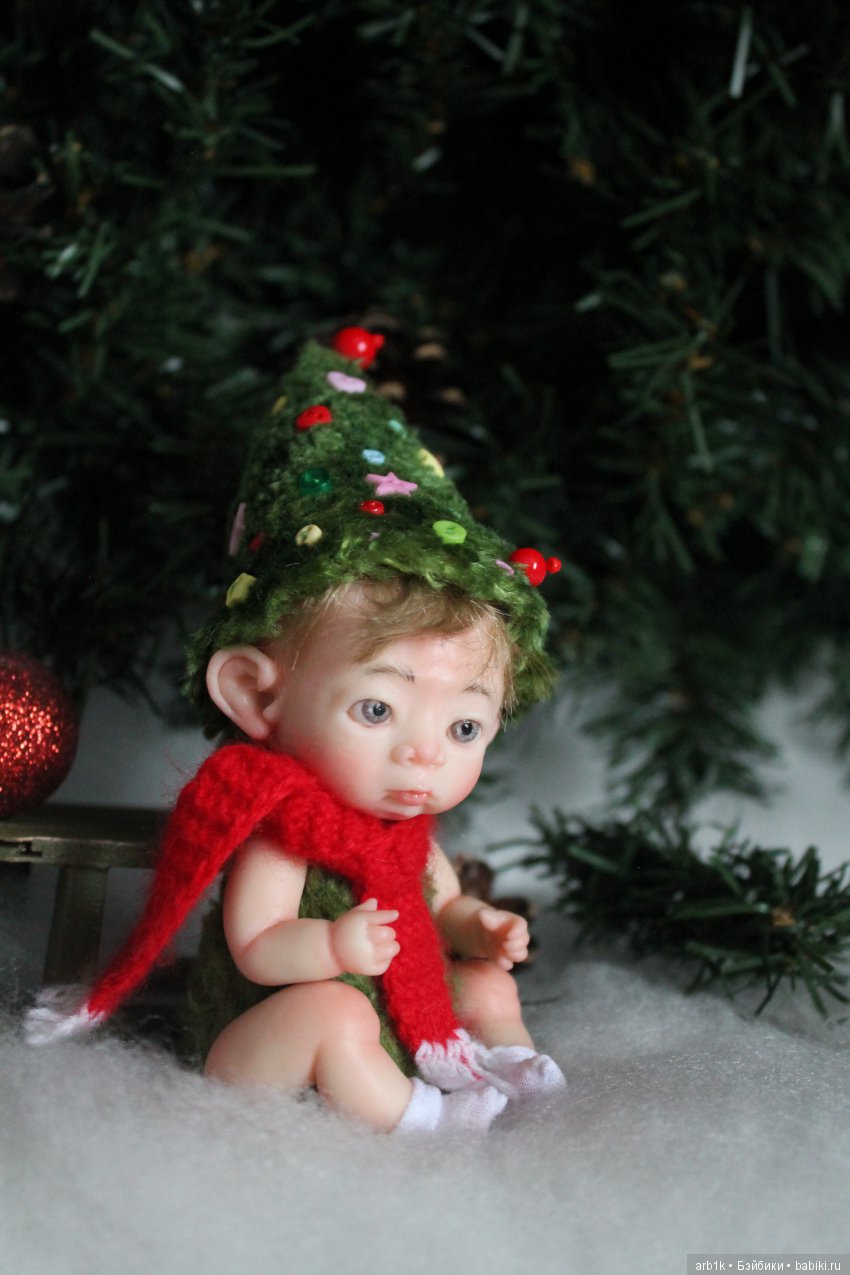 Новогодние малыши.Авторские куклы Катрушовой Татьяны (фото 2)
