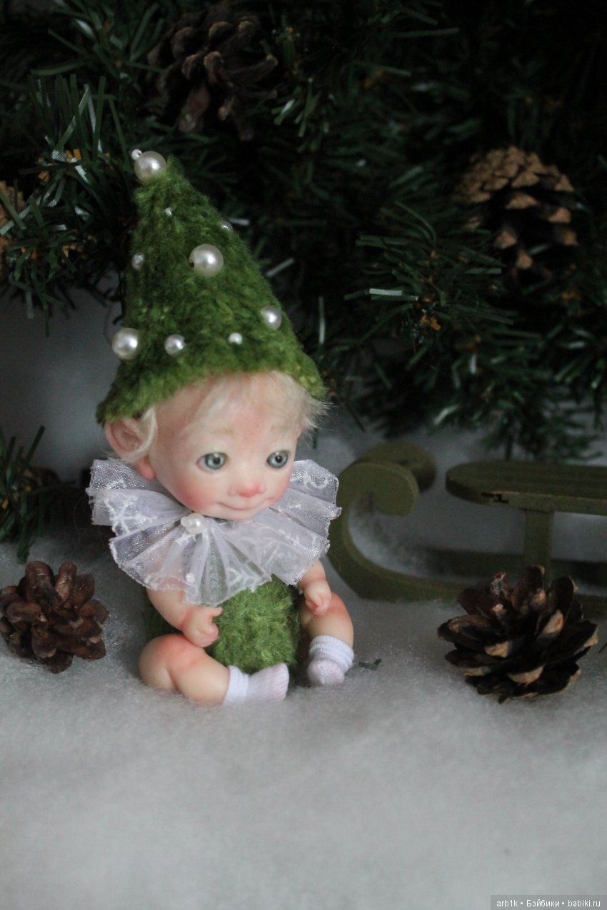 Новогодние малыши.Авторские куклы Катрушовой Татьяны