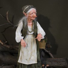 Кикимора болотная 2. Авторская кукла Катрушовой Татьяны