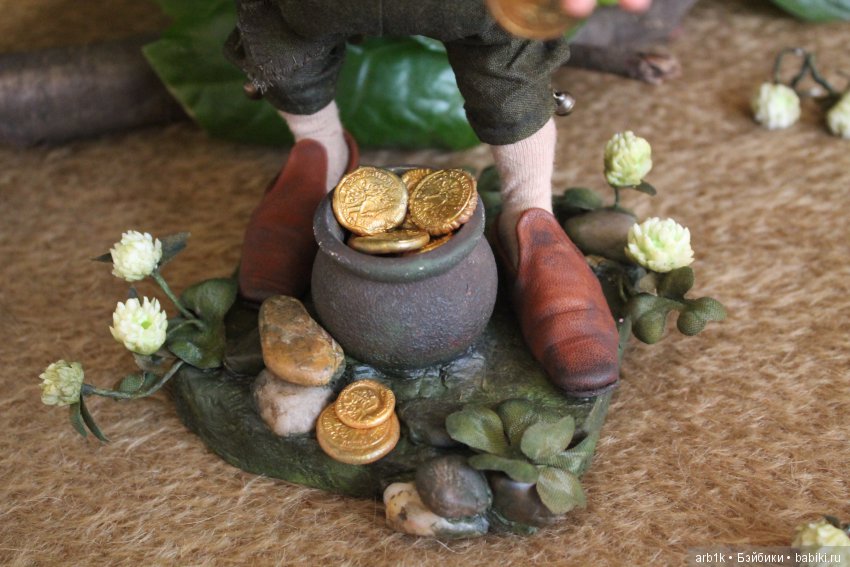 Лепрекон Фицрой. Авторская кукла Катрушовой Татьяны (фото 10)