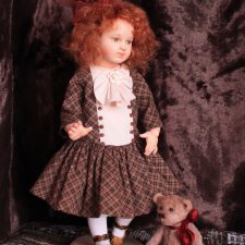 Маргарита. Авторская кукла Катрушовой Татьяны + Мини МК по паричку