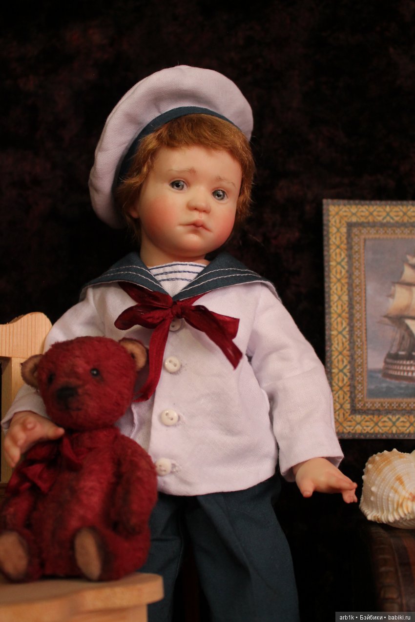 Роберт и Тимоти. Авторские куклы Катрушовой Татьяны