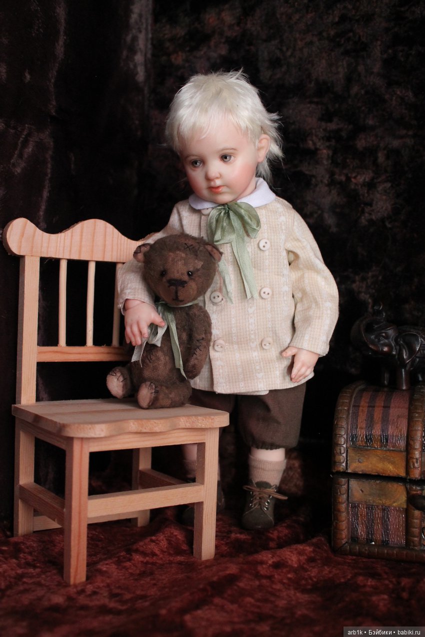 Роберт и Тимоти. Авторские куклы Катрушовой Татьяны