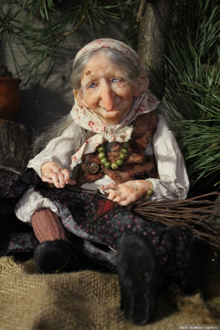 Бабулечка-ягулечка. Авторская кукла Катрушовой Татьяны (фото 9)