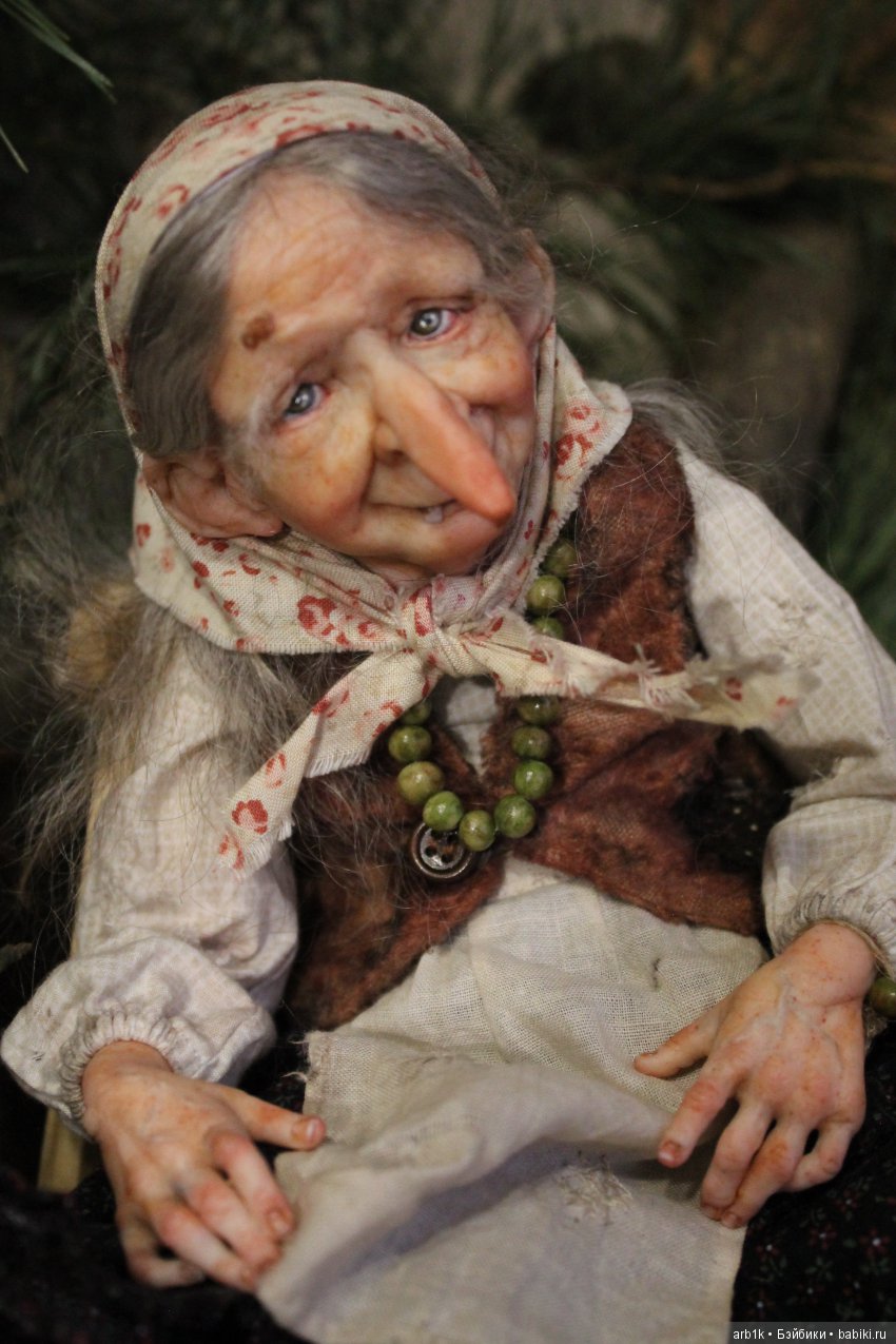 Бабулечка-ягулечка. Авторская кукла Катрушовой Татьяны (фото 8)