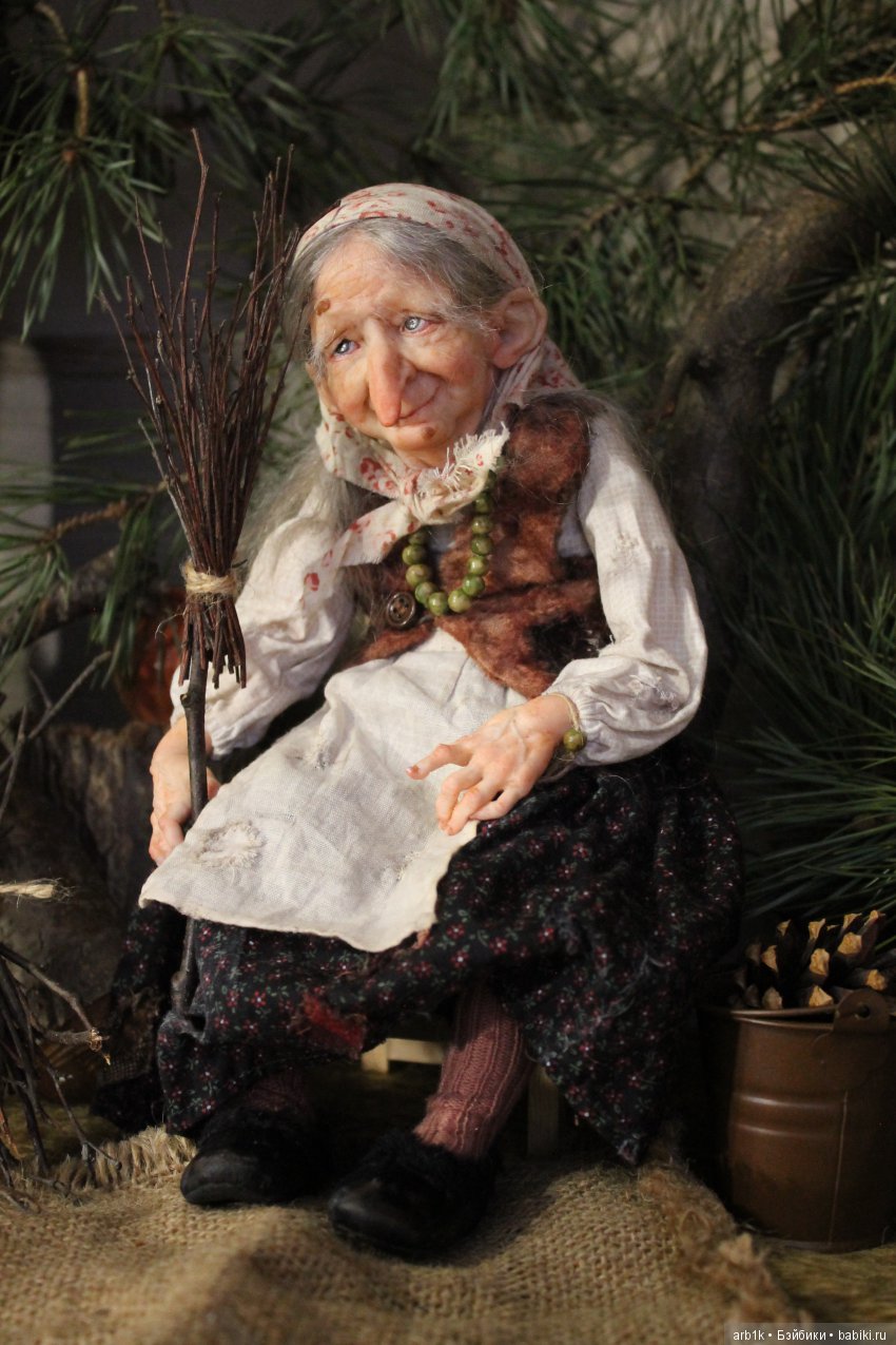 Бабулечка-ягулечка. Авторская кукла Катрушовой Татьяны (фото 2)