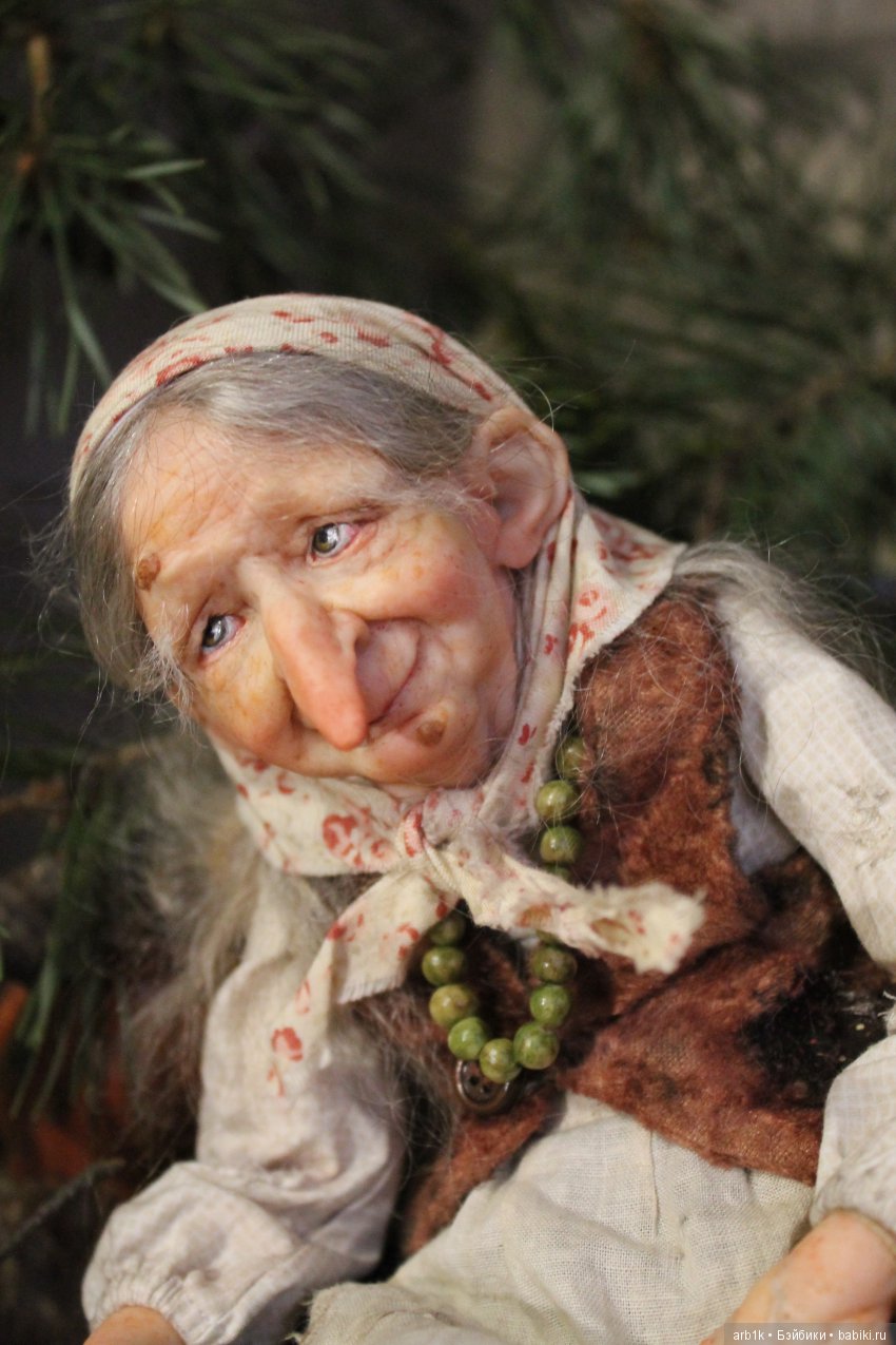 Бабулечка-ягулечка. Авторская кукла Катрушовой Татьяны (фото 6)