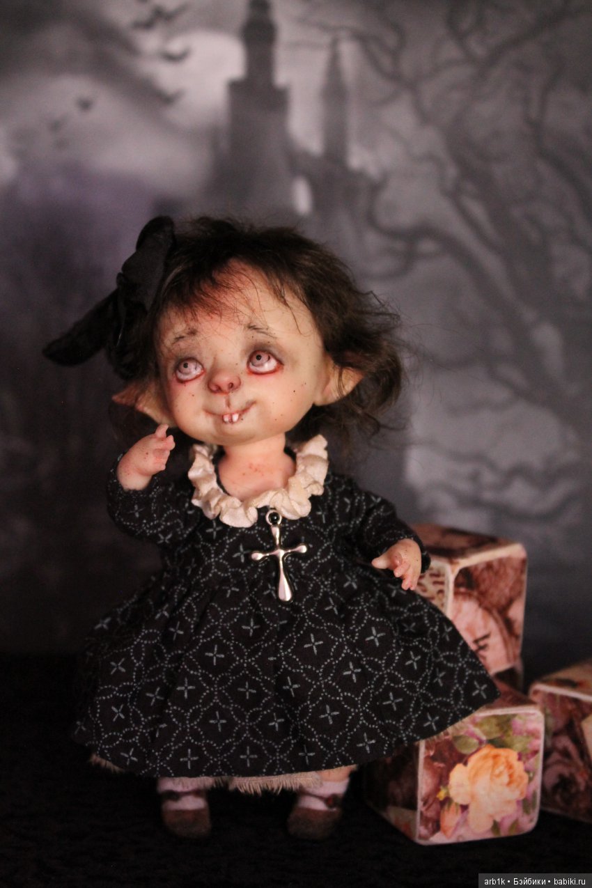 Вампирёныши. Авторские куклы Катрушовой Татьяны