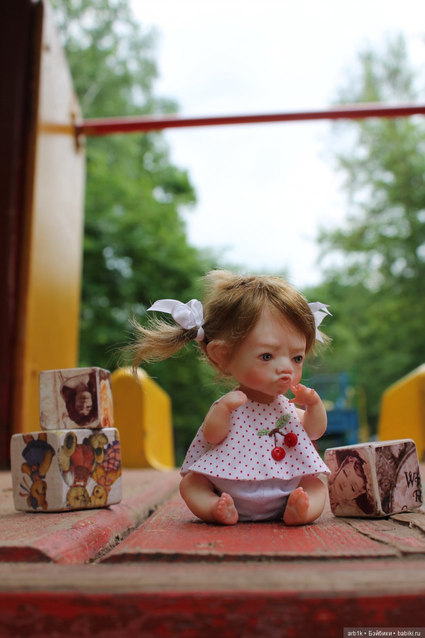 Три малышки. Авторские куклы Катрушовой Татьяны (фото 4)