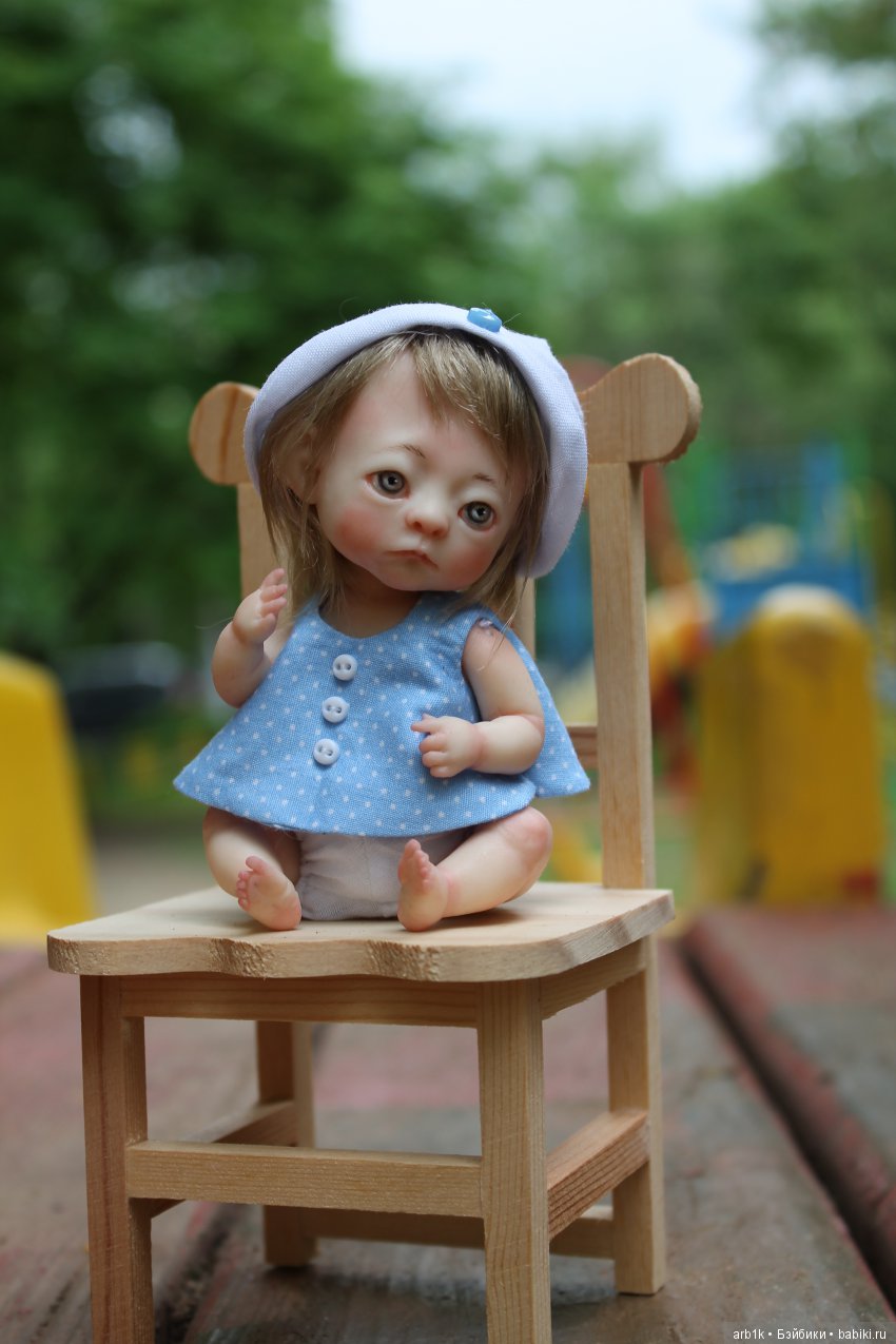 Три малышки. Авторские куклы Катрушовой Татьяны