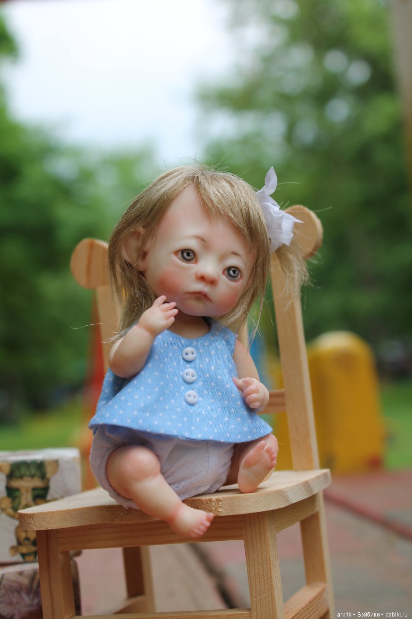 Три малышки. Авторские куклы Катрушовой Татьяны