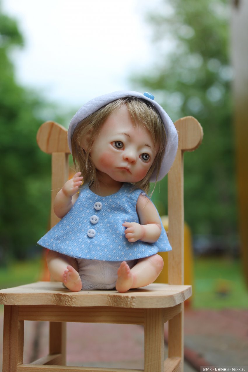 Три малышки. Авторские куклы Катрушовой Татьяны