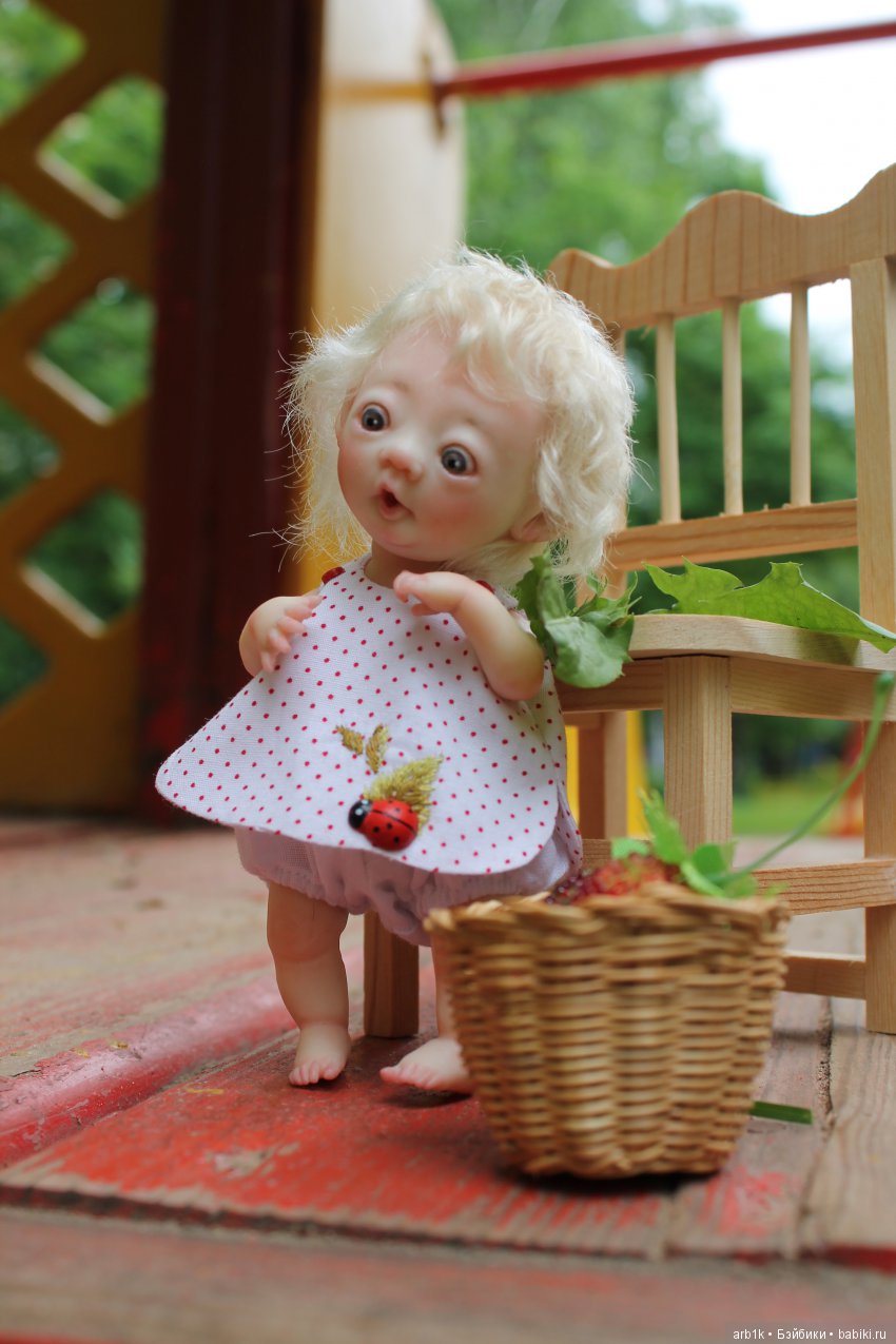 Три малышки. Авторские куклы Катрушовой Татьяны