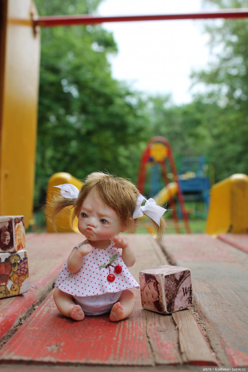 Три малышки. Авторские куклы Катрушовой Татьяны (фото 3)