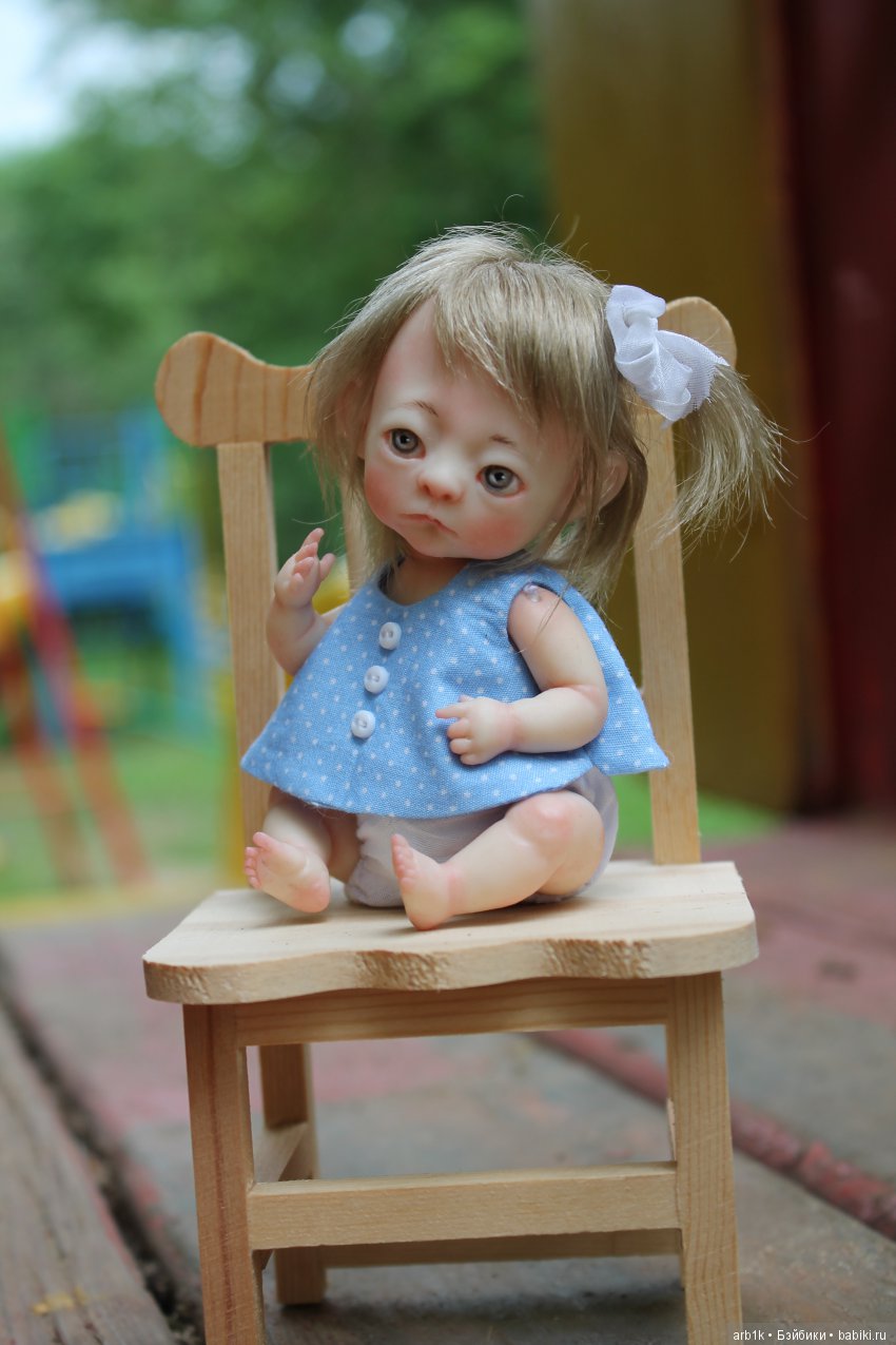 Три малышки. Авторские куклы Катрушовой Татьяны