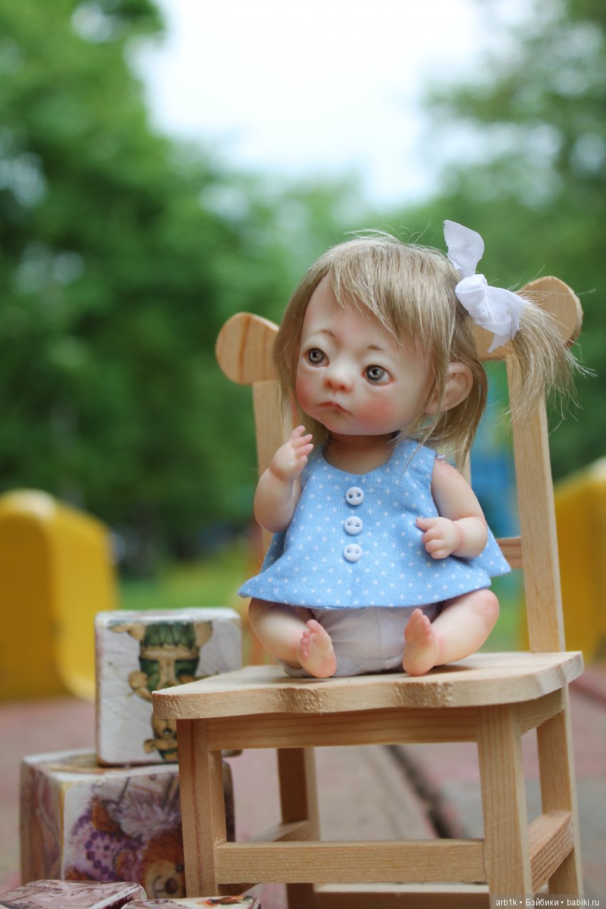 Три малышки. Авторские куклы Катрушовой Татьяны