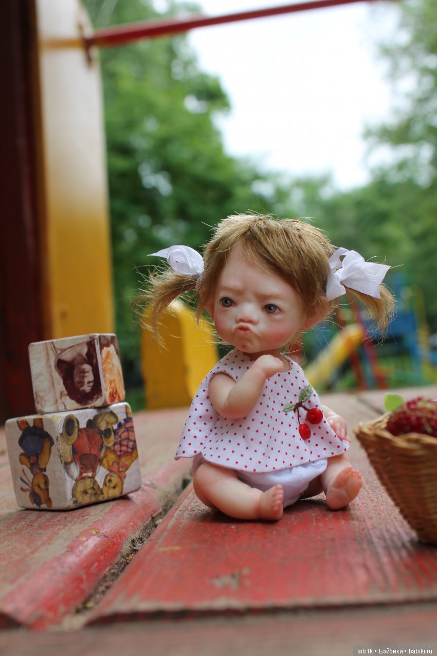 Три малышки. Авторские куклы Катрушовой Татьяны