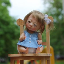 Три малышки. Авторские куклы Катрушовой Татьяны