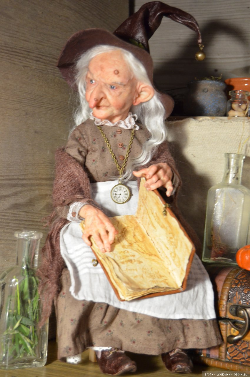 Колдунья. Авторская кукла Катрушовой Татьяны