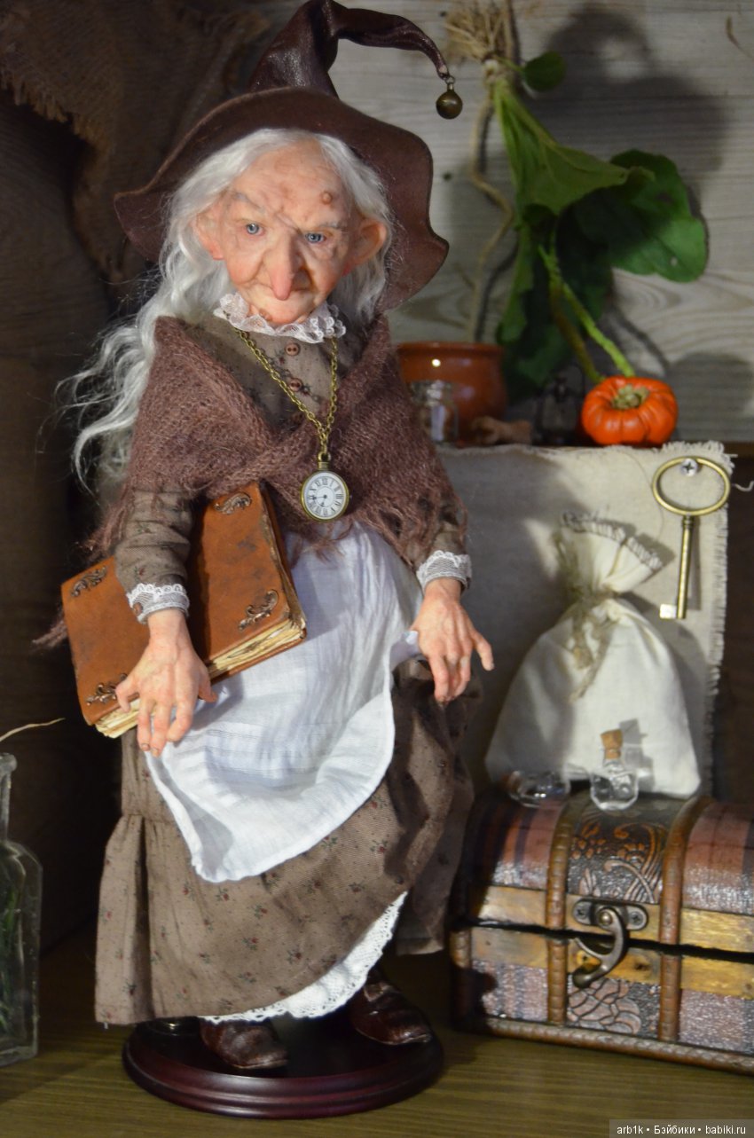 Колдунья. Авторская кукла Катрушовой Татьяны