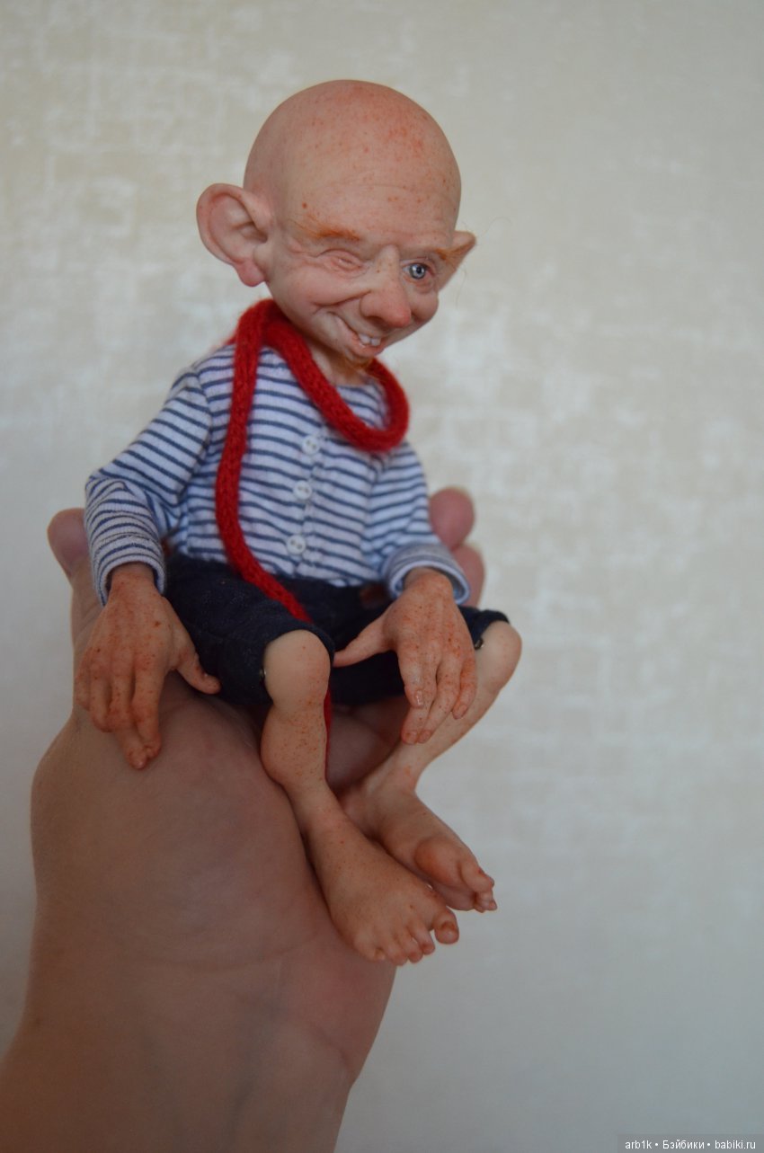 Гномики Фил и Бен. Авторские куклы Катрушовой Татьяны