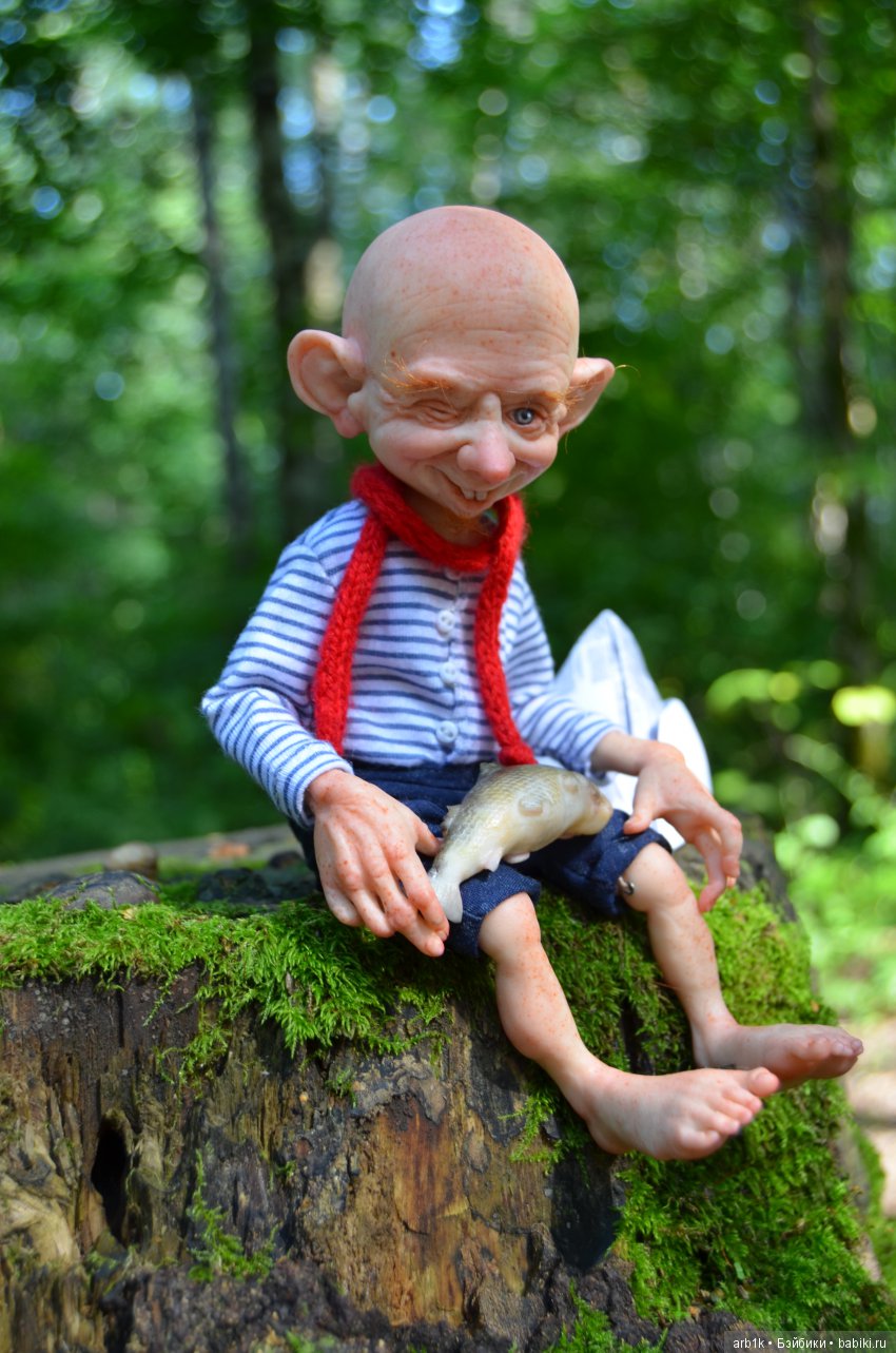 Гномики Фил и Бен. Авторские куклы Катрушовой Татьяны (фото 7)