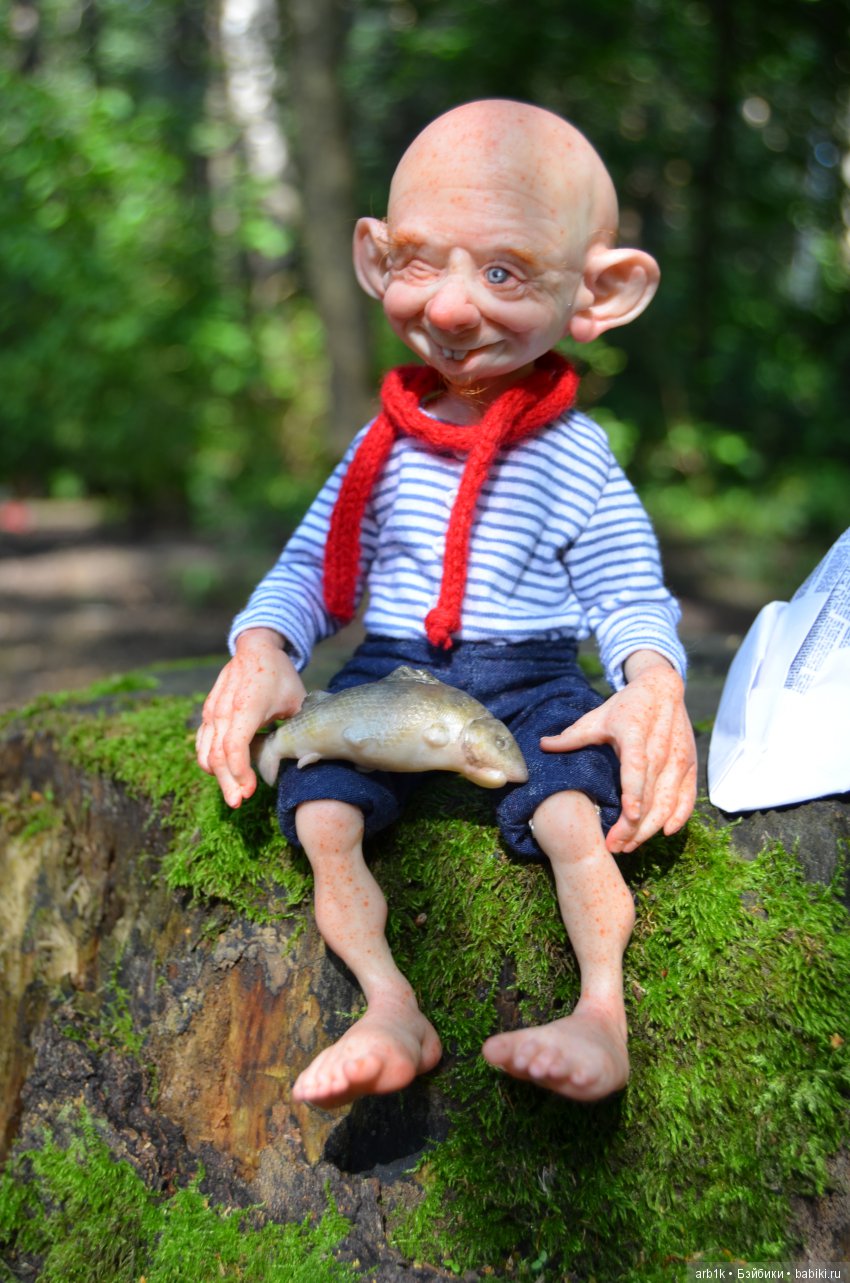 Гномики Фил и Бен. Авторские куклы Катрушовой Татьяны (фото 9)