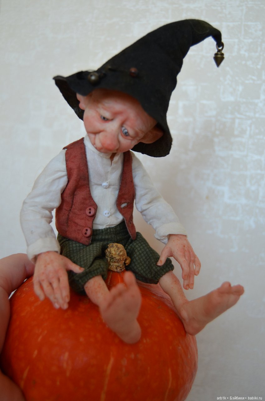 Гномики Фил и Бен. Авторские куклы Катрушовой Татьяны