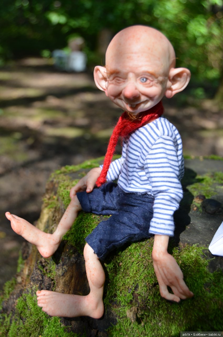 Гномики Фил и Бен. Авторские куклы Катрушовой Татьяны (фото 8)