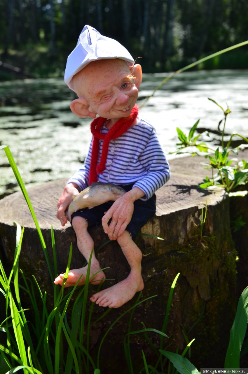 Гномики Фил и Бен. Авторские куклы Катрушовой Татьяны (фото 6)