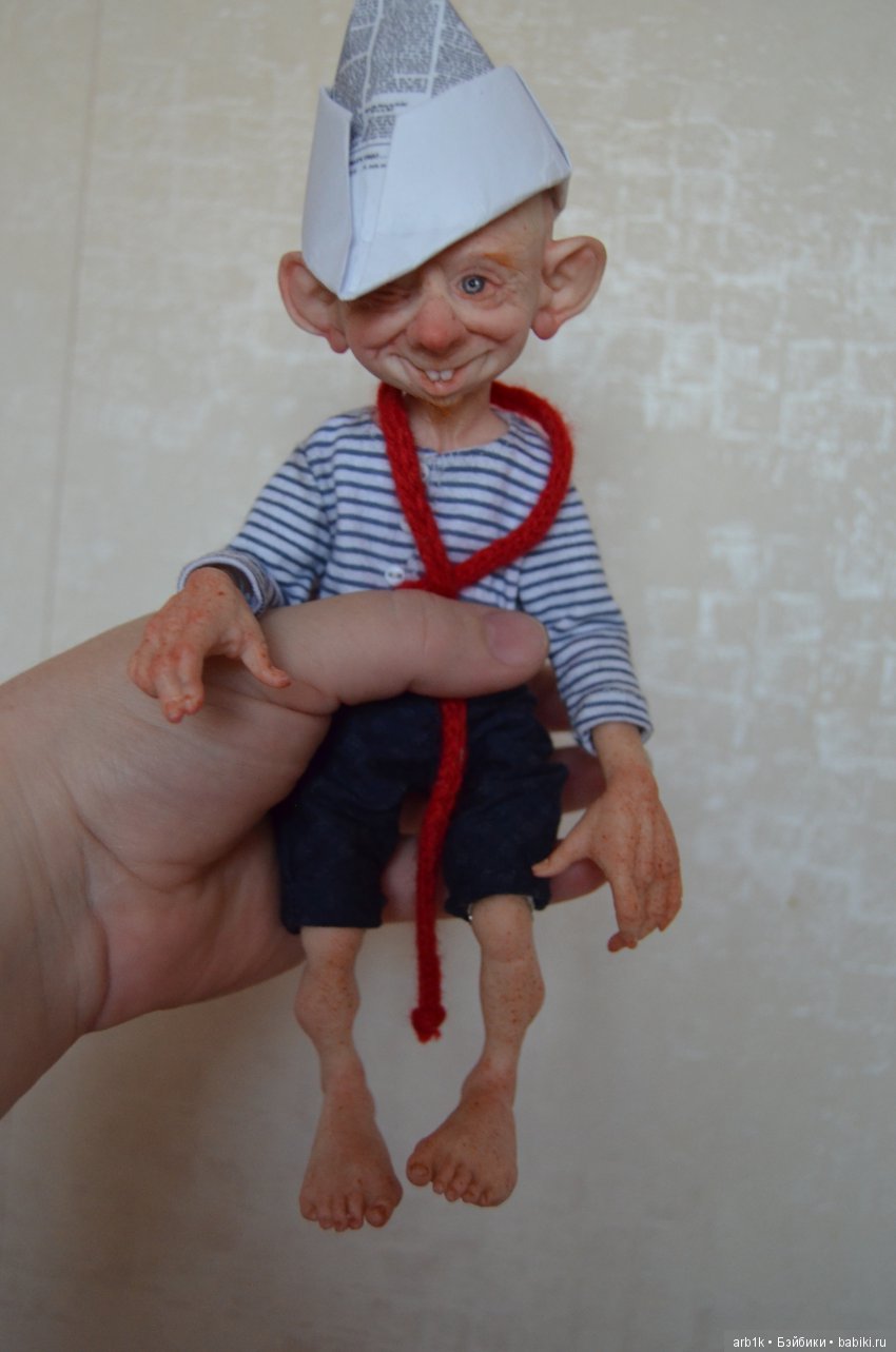 Гномики Фил и Бен. Авторские куклы Катрушовой Татьяны (фото 5)