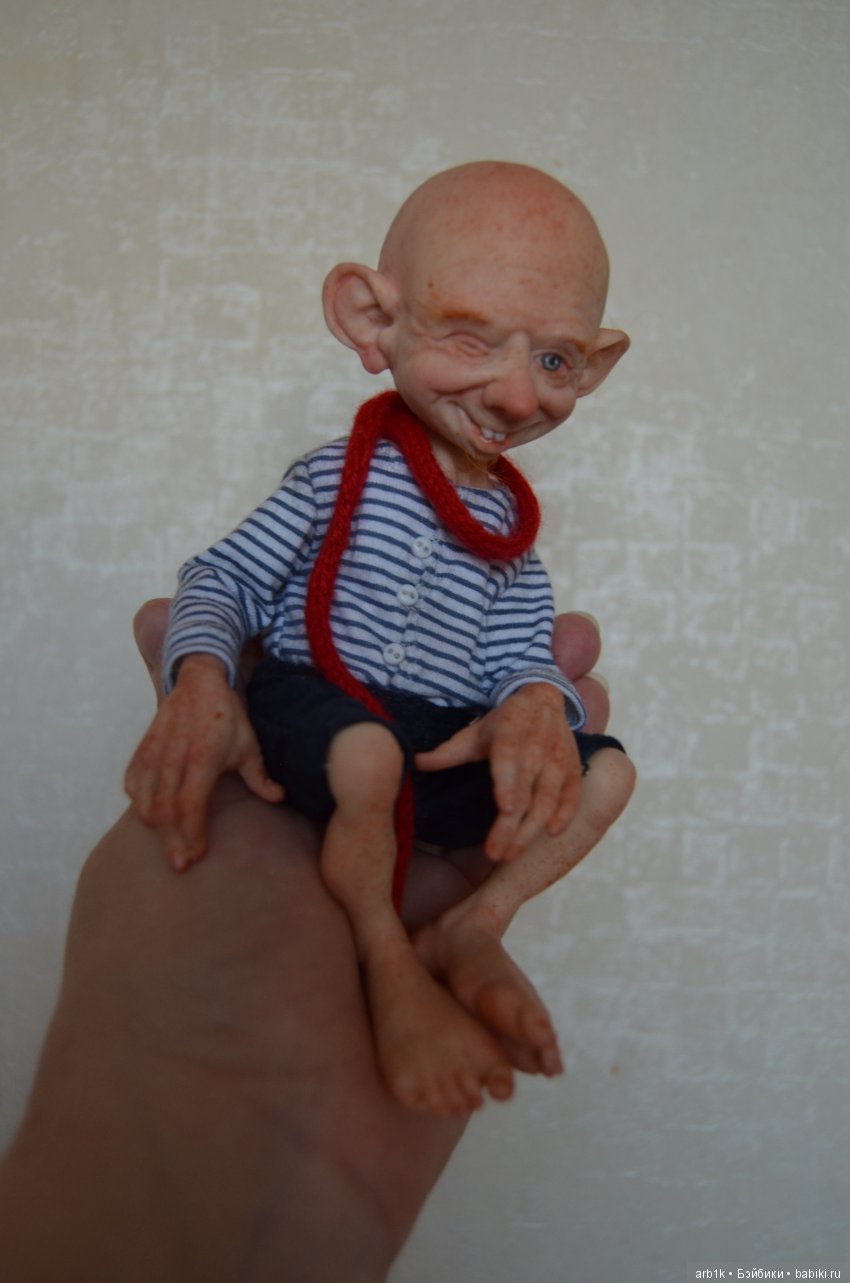 Гномики Фил и Бен. Авторские куклы Катрушовой Татьяны (фото 3)