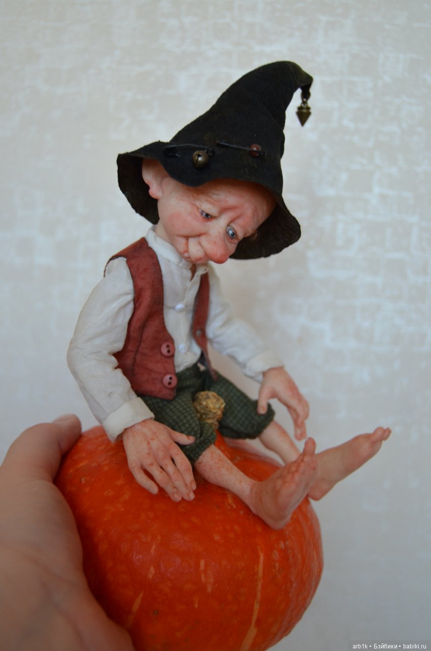 Гномики Фил и Бен. Авторские куклы Катрушовой Татьяны