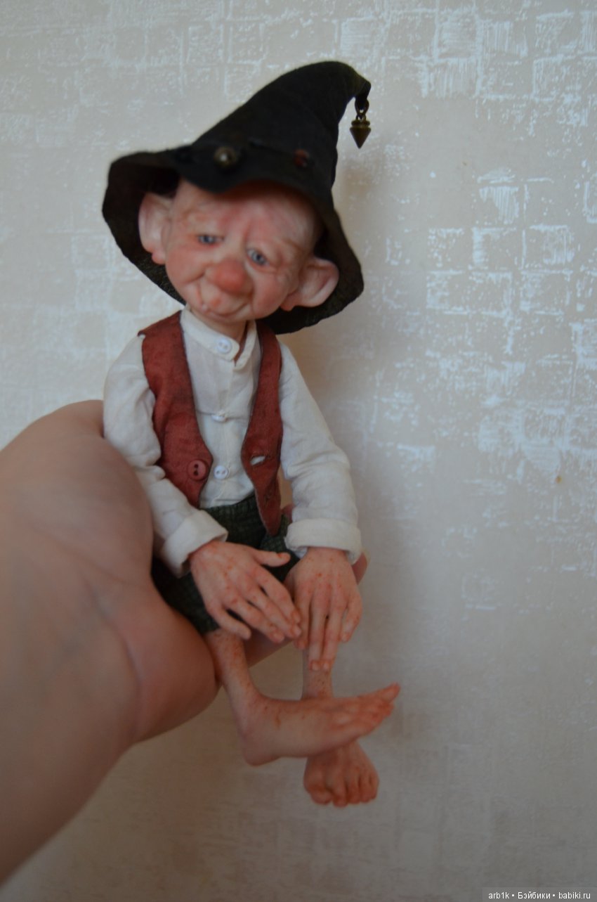 Гномики Фил и Бен. Авторские куклы Катрушовой Татьяны