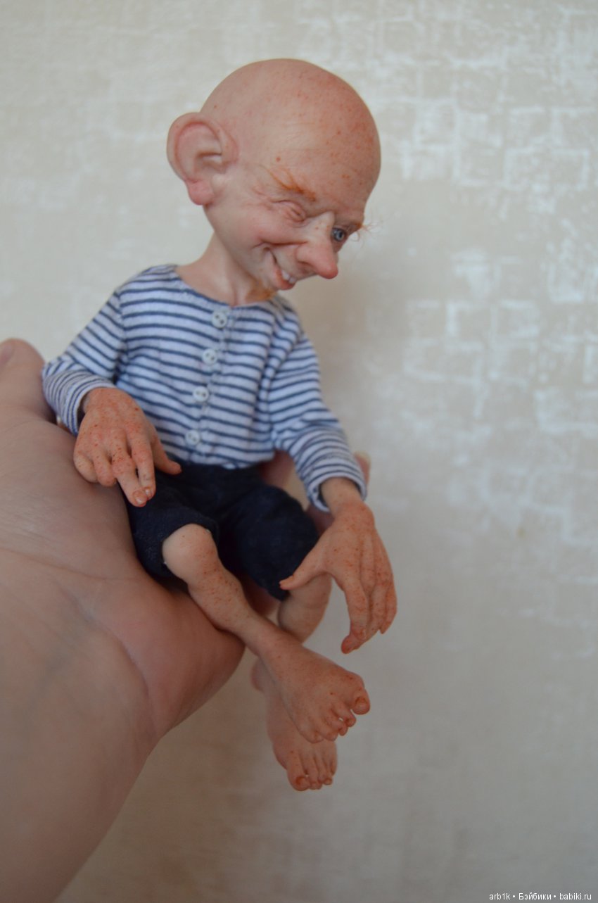 Гномики Фил и Бен. Авторские куклы Катрушовой Татьяны (фото 4)