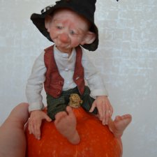 Гномики Фил и Бен. Авторские куклы Катрушовой Татьяны