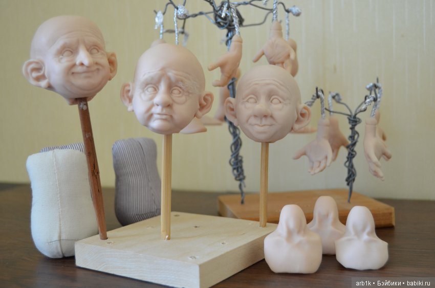 Гномы Оуэн и Хьюго. Авторские куклы Катрушовой Татьяны