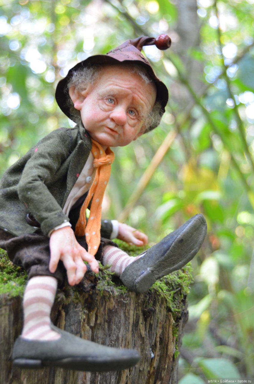 Гномы Оуэн и Хьюго. Авторские куклы Катрушовой Татьяны (фото 8)