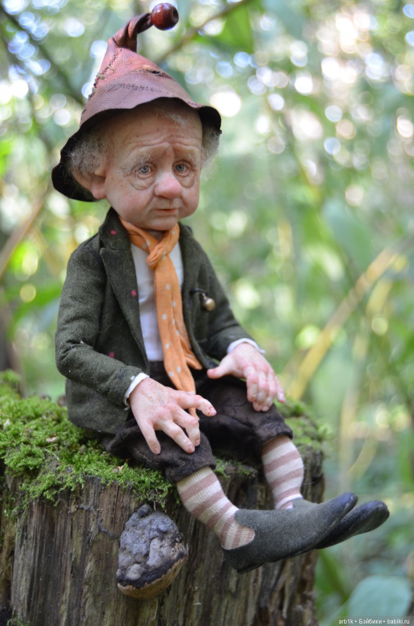 Гномы Оуэн и Хьюго. Авторские куклы Катрушовой Татьяны (фото 5)