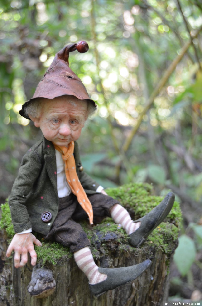 Гномы Оуэн и Хьюго. Авторские куклы Катрушовой Татьяны (фото 6)