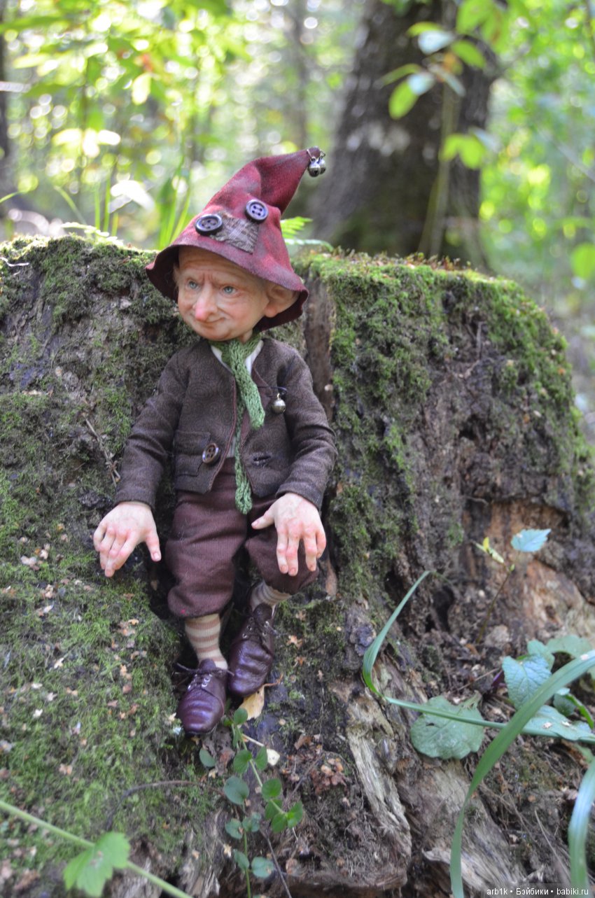 Гномы Оуэн и Хьюго. Авторские куклы Катрушовой Татьяны