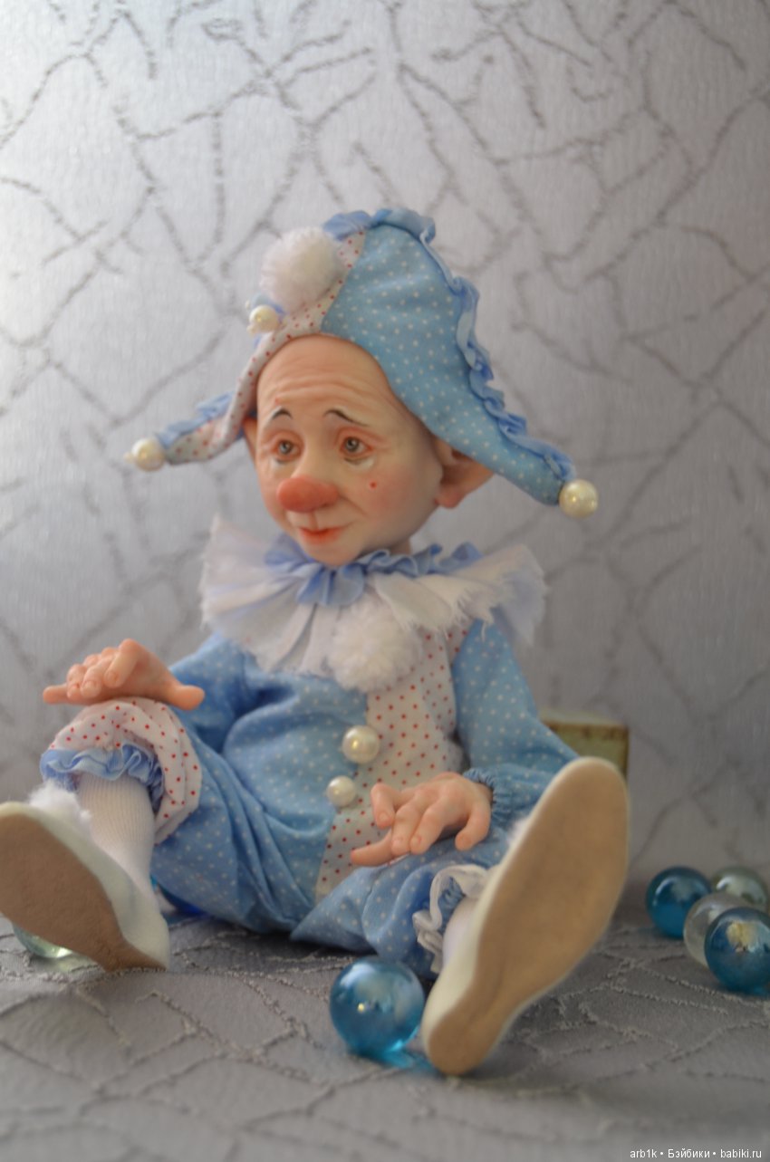 Клоун Вуди. Авторская кукла Катрушовой Татьяны (фото 8)